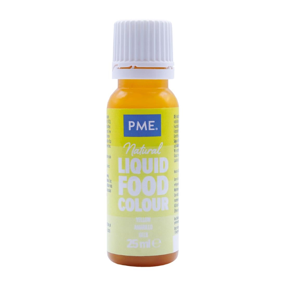 PME 100% Natural Food Colour - Lemon Yellow 25g