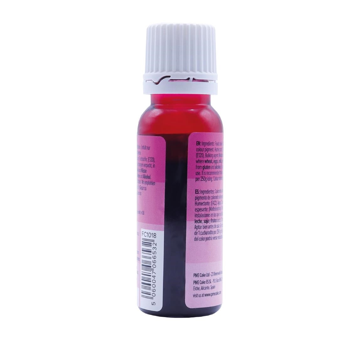 PME 100% Natural Food Colour - Pink 25g
