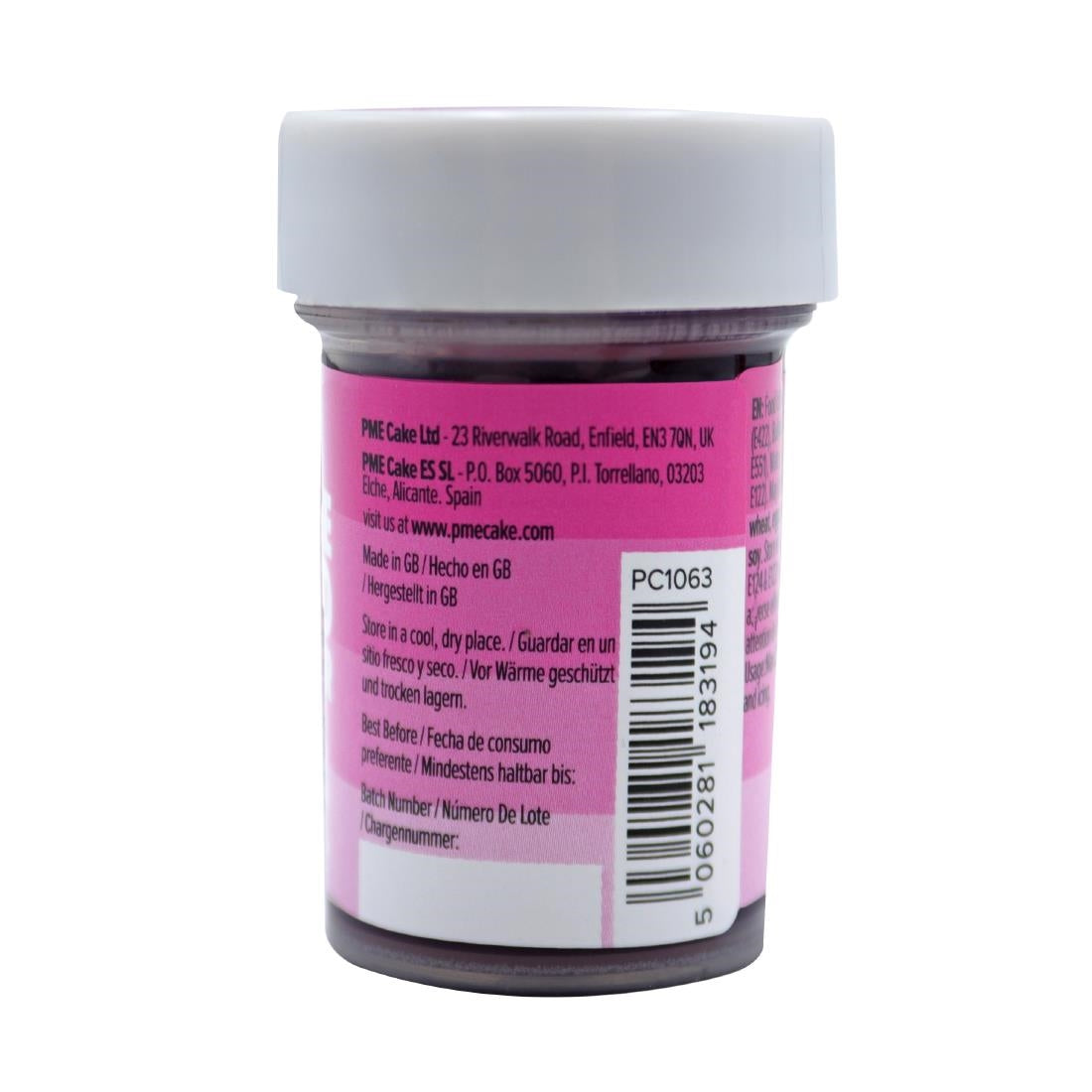 PME Concentrated Paste Food Colour - Hot Pink 25g