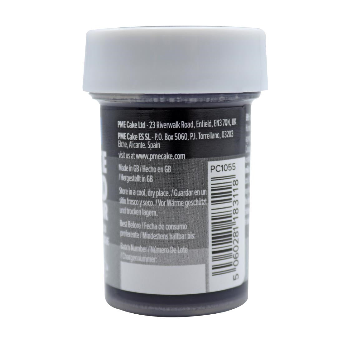 PME Concentrated Paste Food Colour - Midnight Black 25g