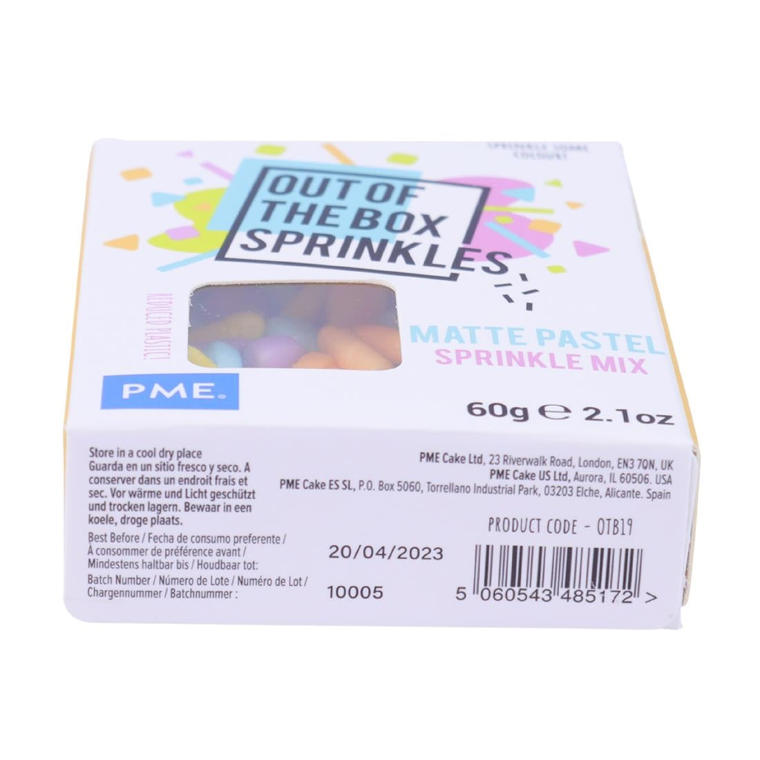 PME Out of the Box Matte Pastel Sprinkle Mix 60g