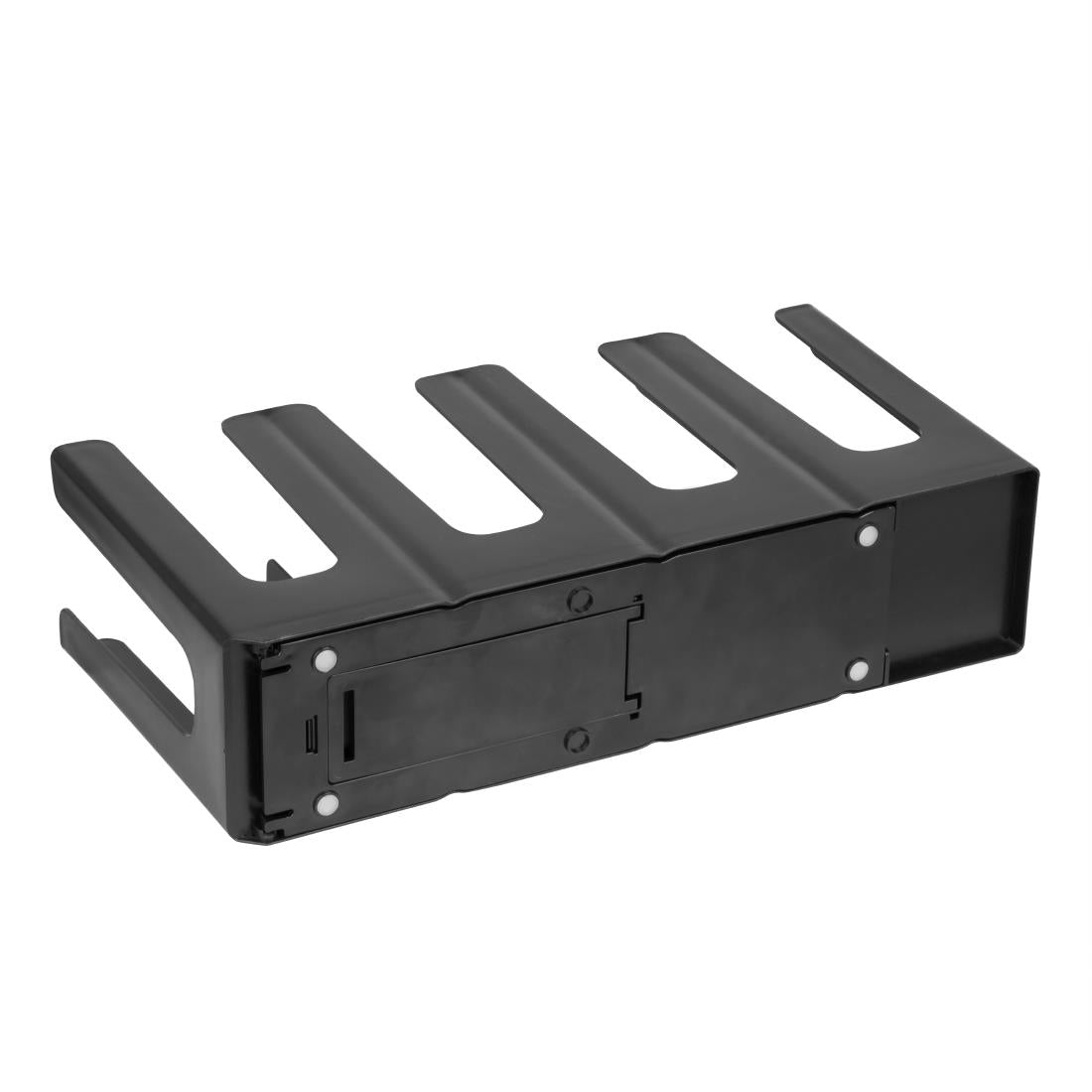 Nisbets Essentials 4-Slot Cup Holder Polypropylene Black