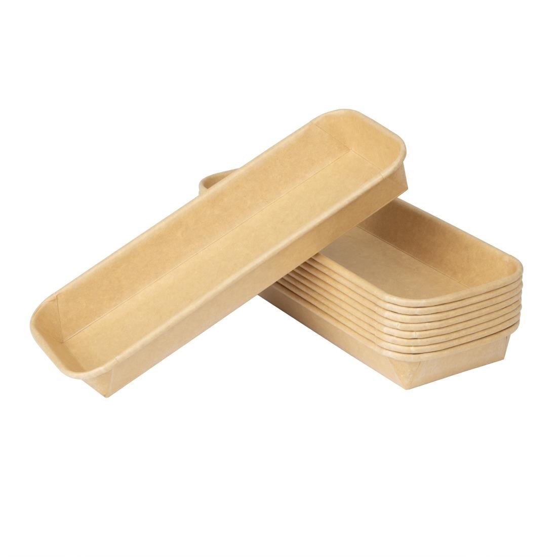 Fiesta Recyclable No. 2 Sushi Tray Bases 220x90mm (300 Pack)