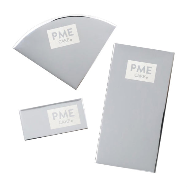 PME Mini Flexible Icing Side Scrapers (3 Pack)