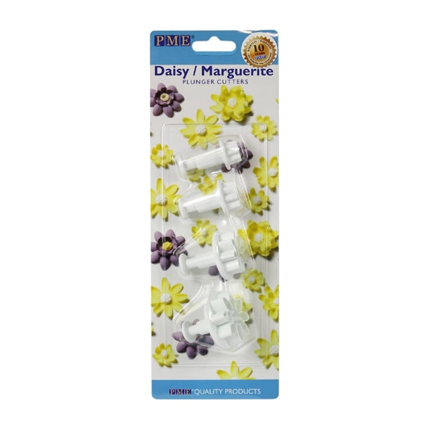 PME Floral Daisy Plunger Cutter Marguerite (4 Pack)