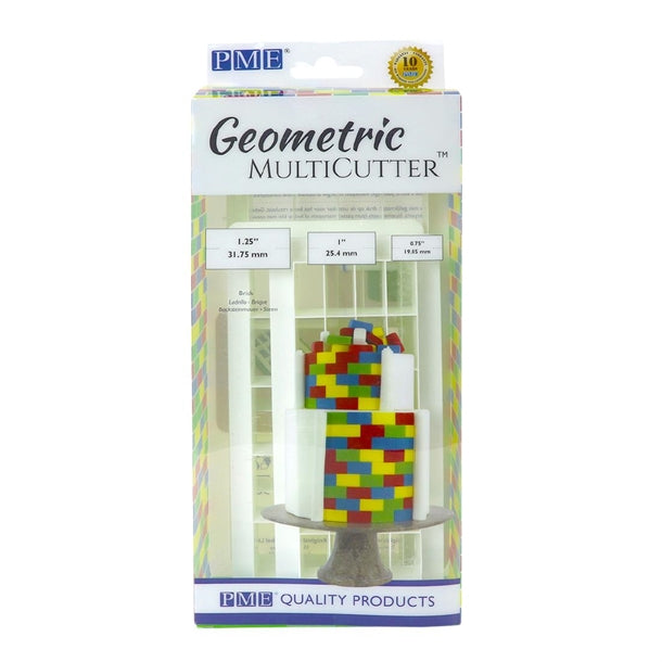 PME Geometric MultiCutter Brick (3 Pack)