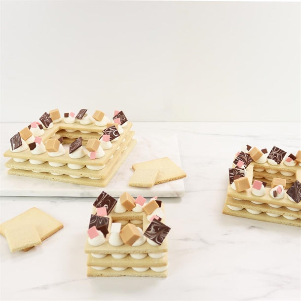 PME Square Stainless Steel Cutters (19 Pack)