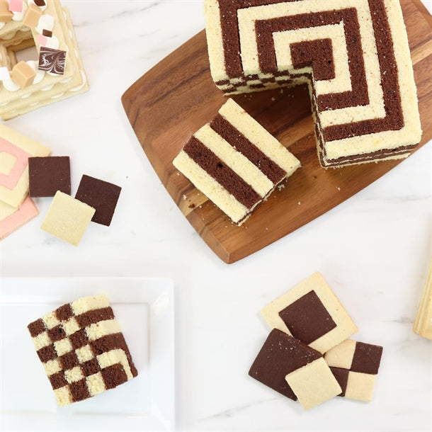 PME Square Stainless Steel Cutters (19 Pack)