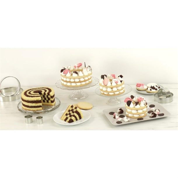 PME Round Stainless Steel Cutters (19 Pack)