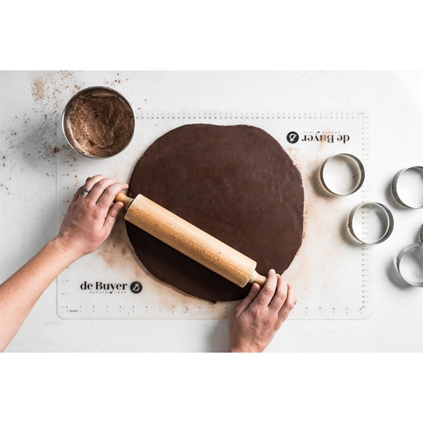 De Buyer Baking Non-Stick Silicone Mat Black