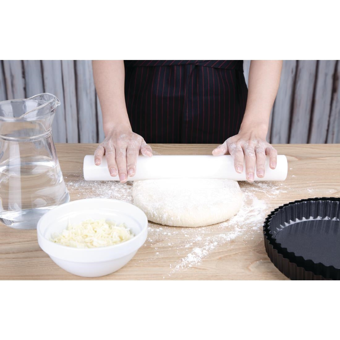 Vogue Polyethylene Rolling Pin 35.5cm