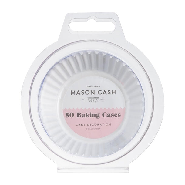 Mason Cash White Cupcake Cases (50 Pack)