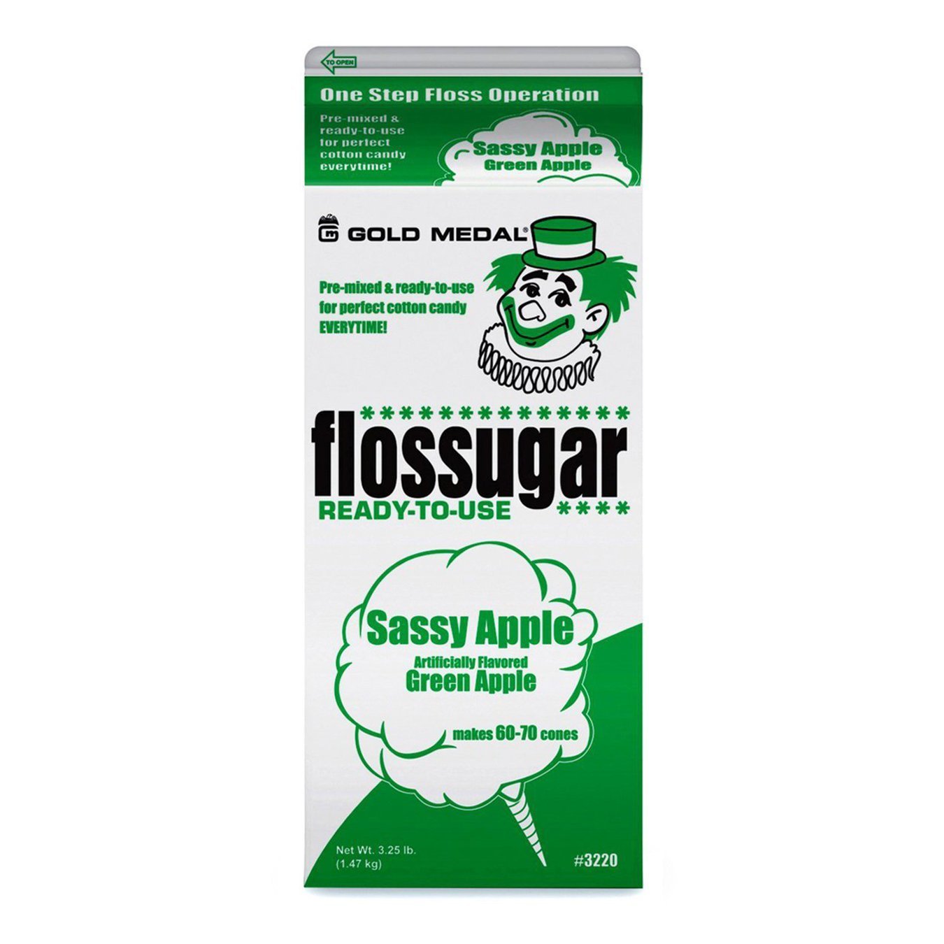 Flossugar Candy Floss Sugar 1.47kg