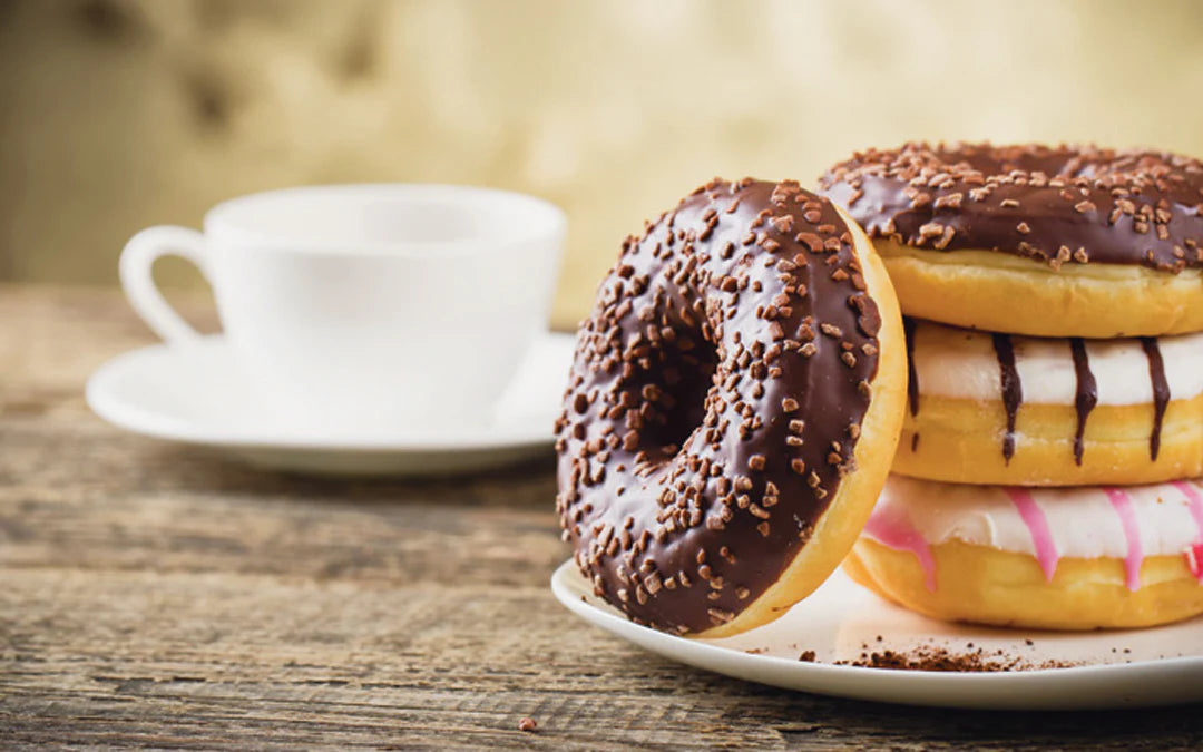 Cialderia Donuts machine by Techfood, a stainless steel countertop donut maker with digital timer and non-stick Teflon plate, ideal for bars, hotels, and pastry shops to serve fresh, smoke-free donuts.