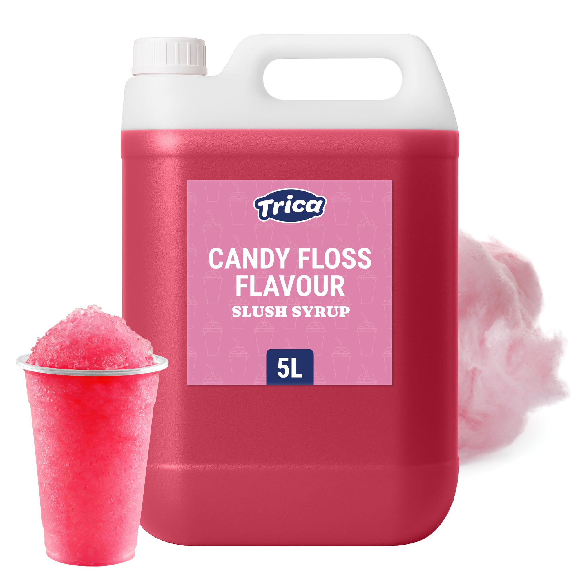 TRICA Candy Floss Slush Syrup 5 Litre
