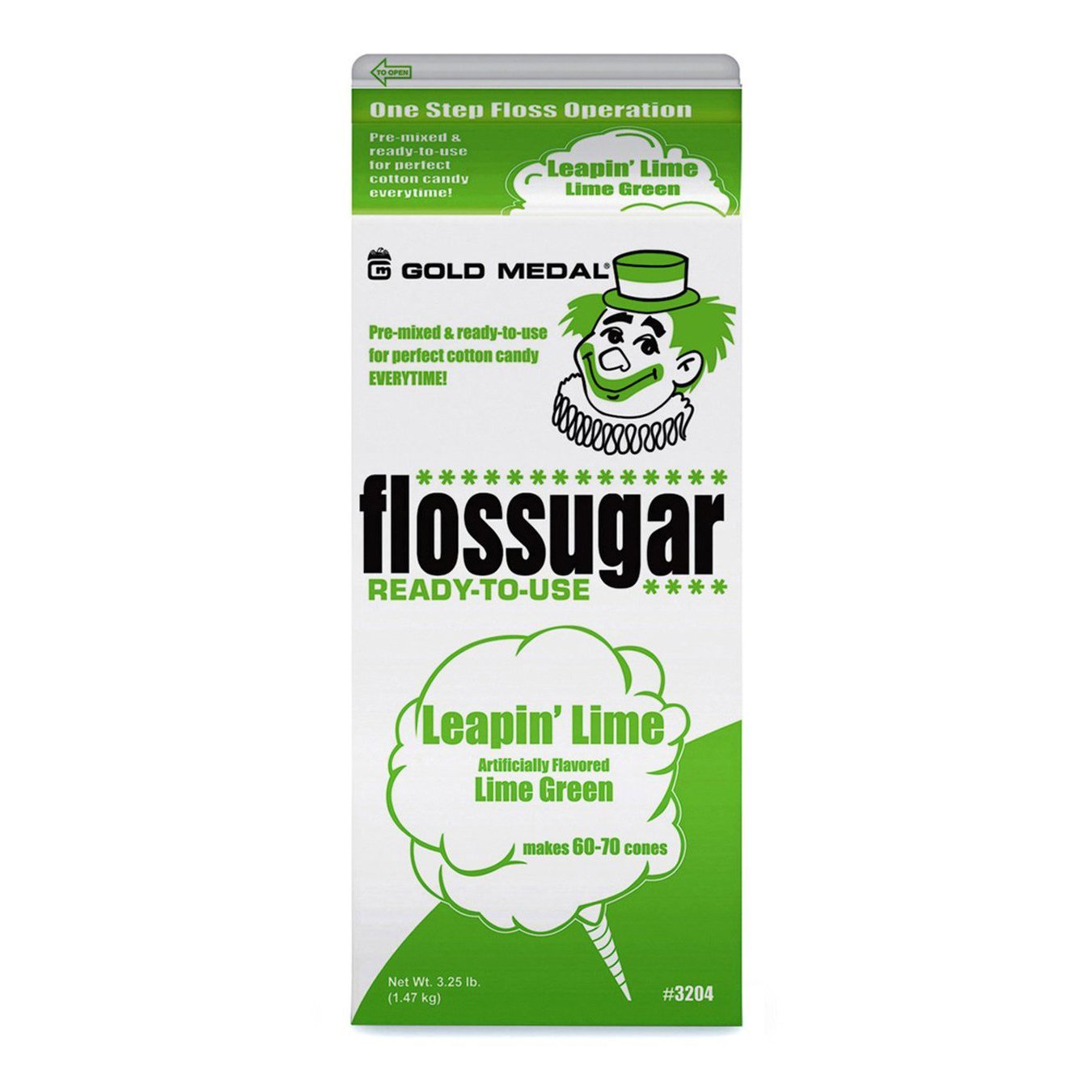 Flossugar Candy Floss Sugar 1.47kg