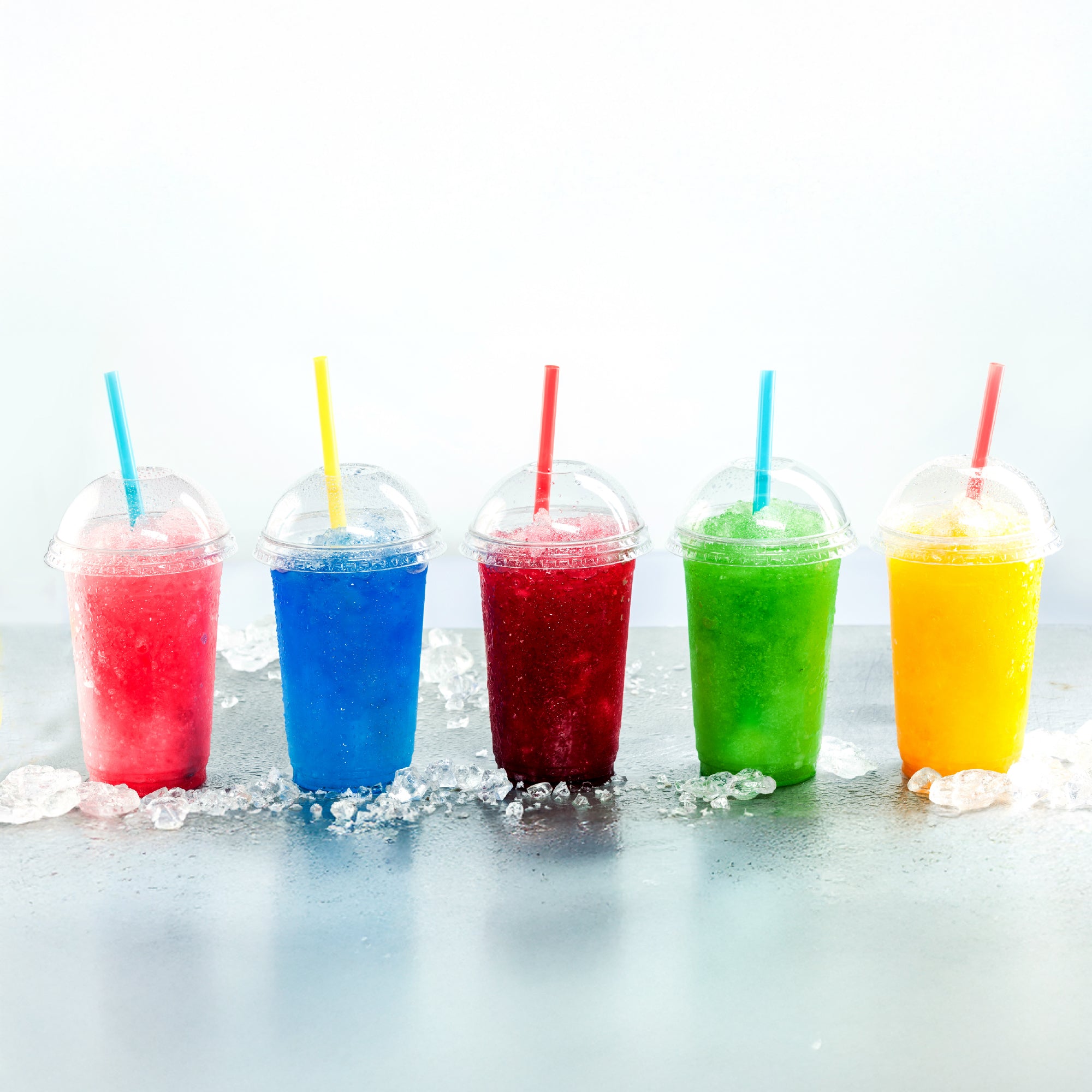 DEXLO Slush Cups With Dome Lids 10oz (Pack of 1000)