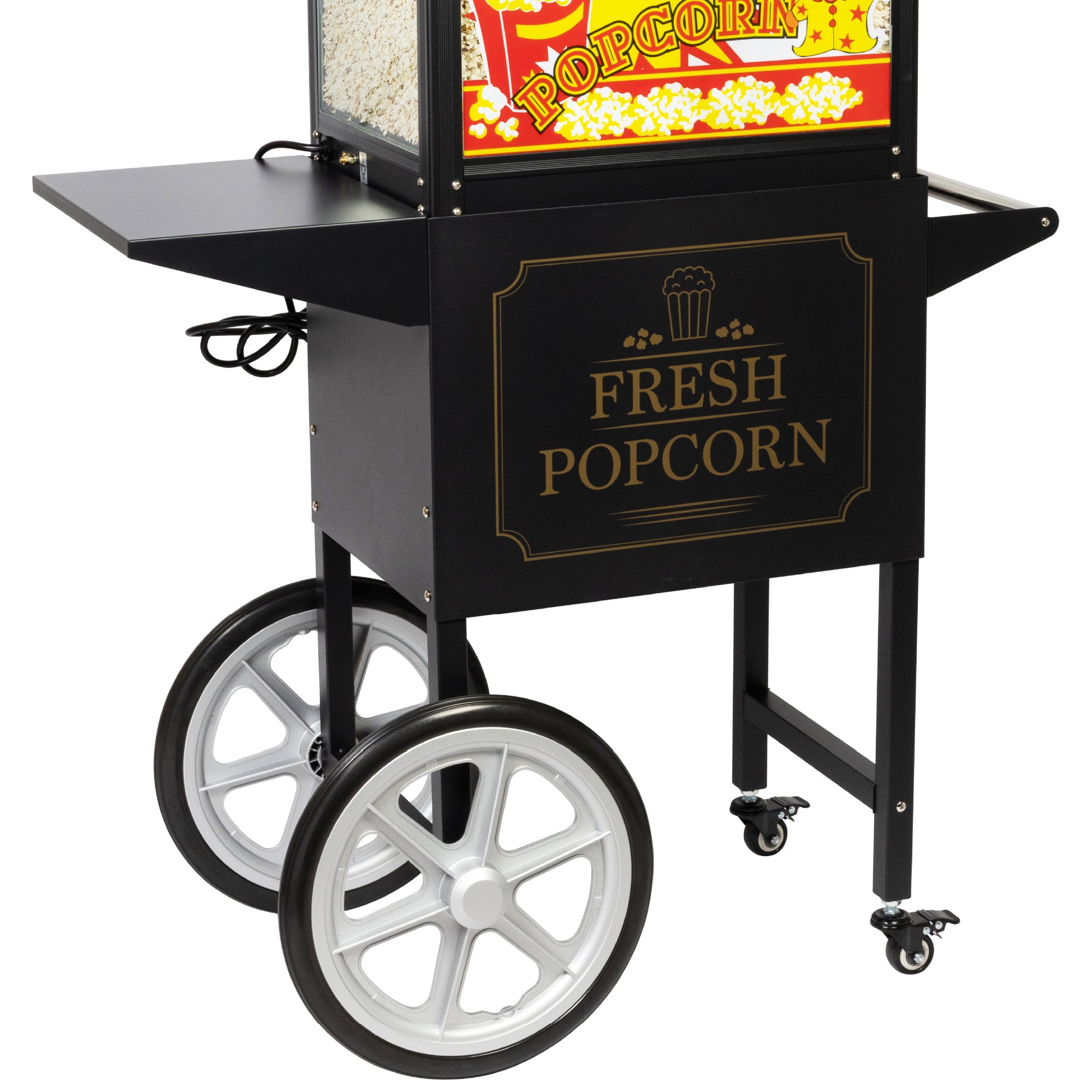 Haxro Popcorn Cart 8oz- Black for (Hx8380)