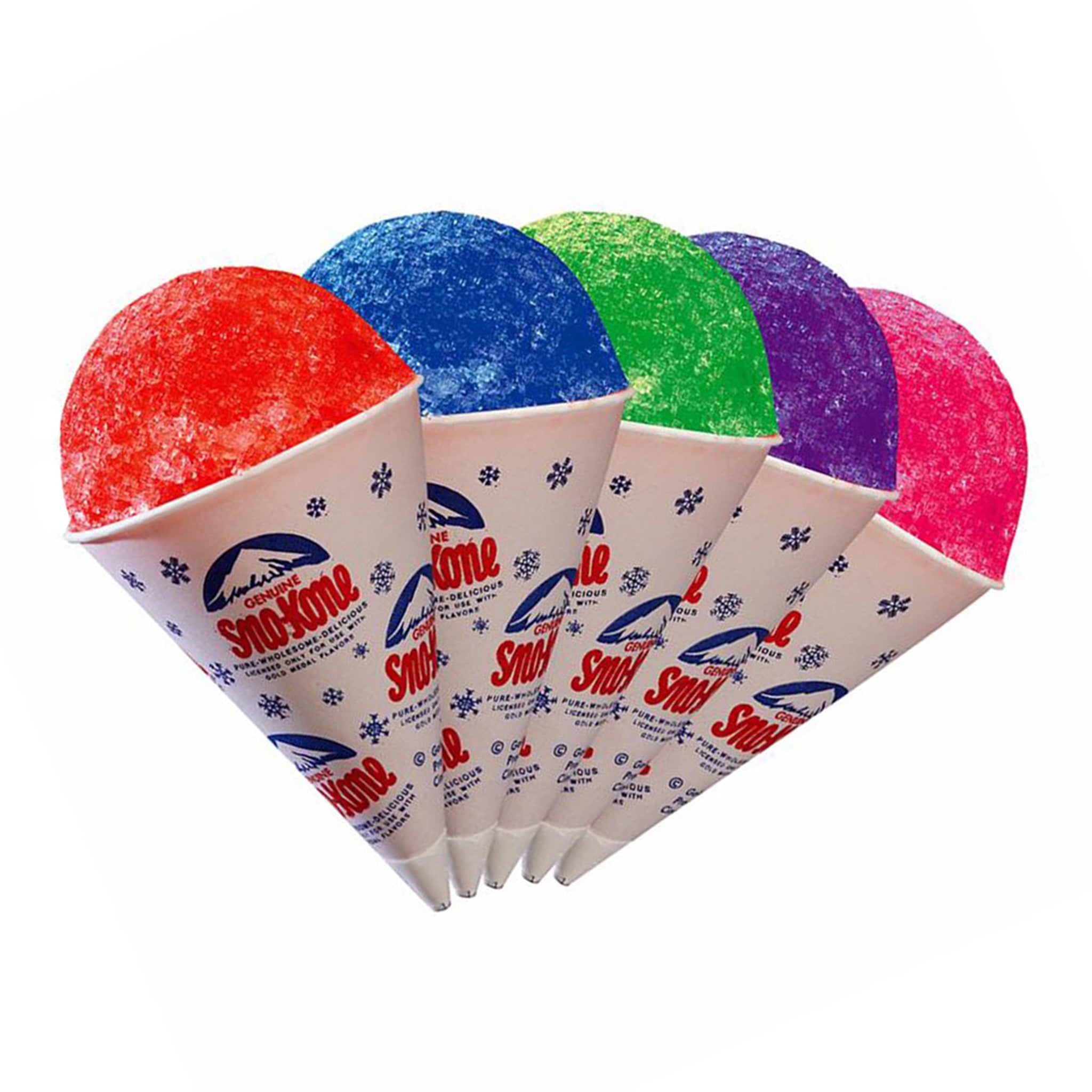 Gold Medal Snow Cone Cups - 200/Pack
