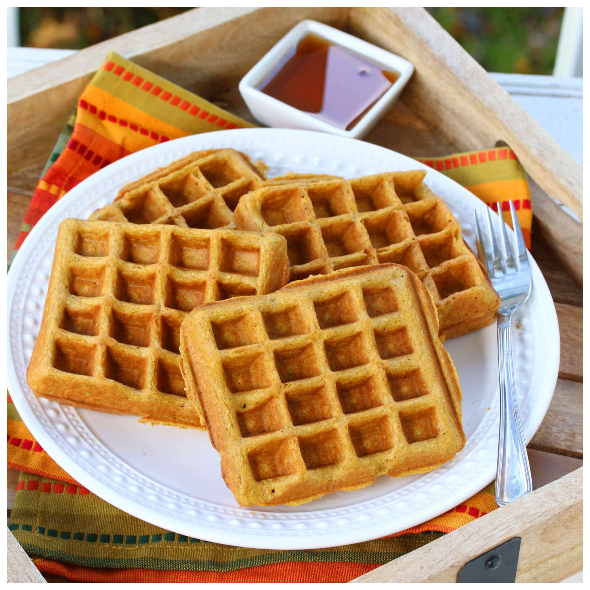 Four-Square Belgian Waffle Maker