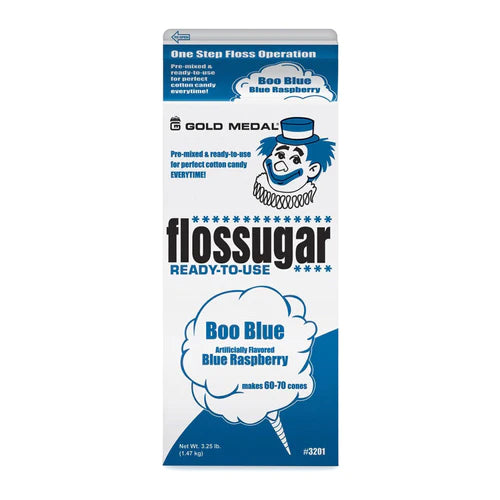 Blue Raspberry Candy Floss Sugar 1.47kg