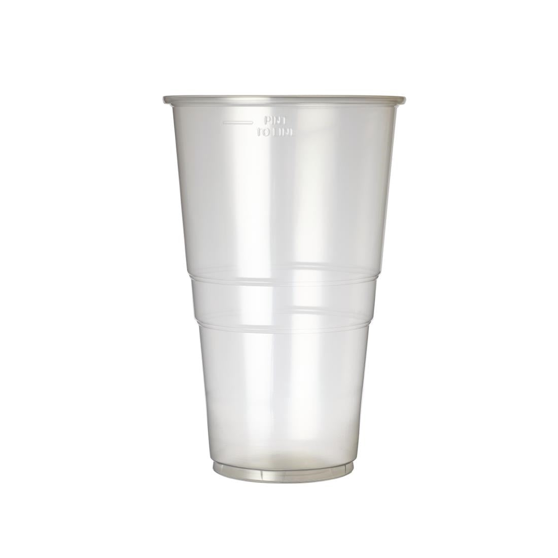 eGreen Flexy-Glass Recyclable Pint To Line UKCA CE Marked 568ml (1000 pack)