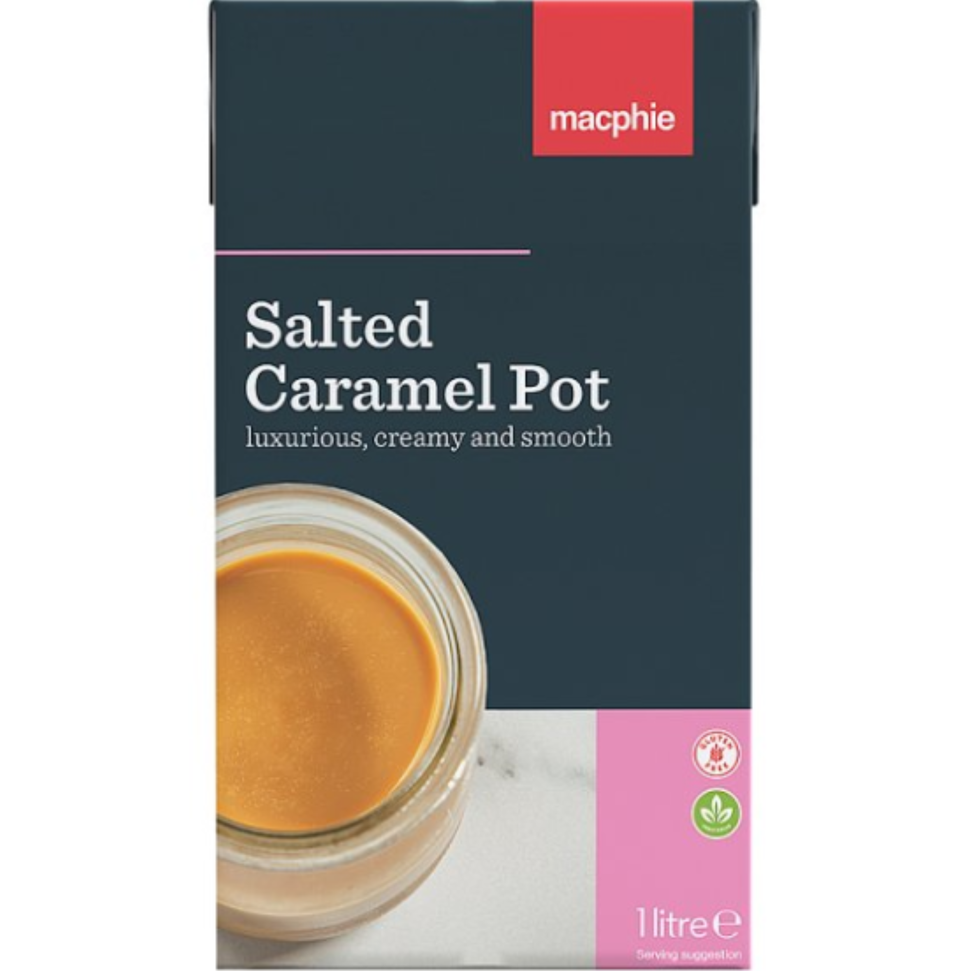 Macphie Salted Caramel Pot 1 Litre