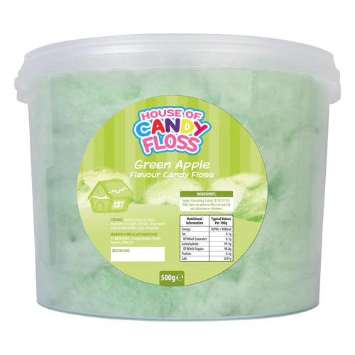 HOUSE OF CANDY FLOSS Candy Floss (XL) Tubs 500g