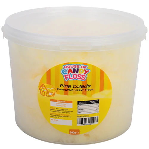 HOUSE OF CANDY FLOSS Candy Floss (XL) Tubs 500g
