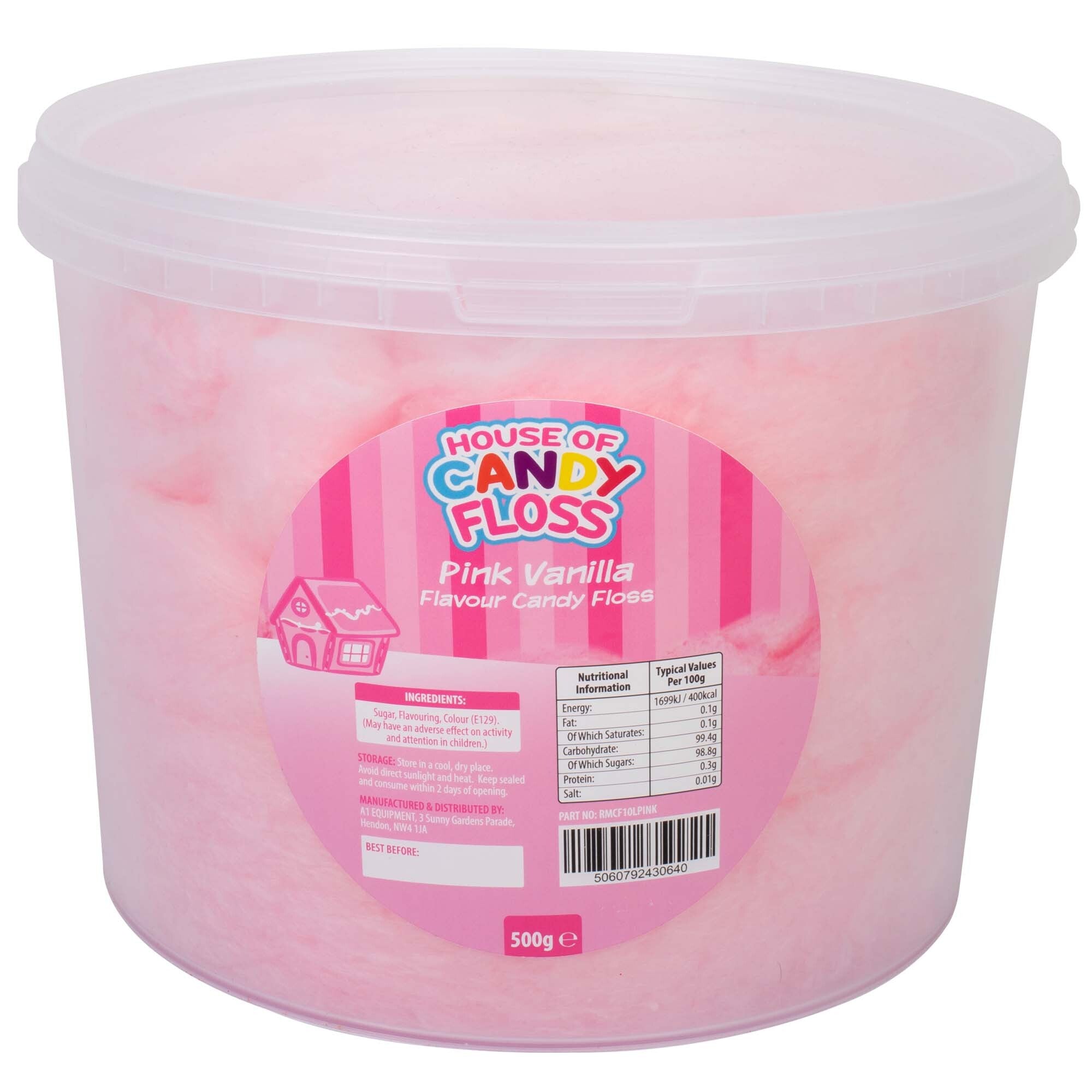 Candy Floss (XL) Tubs 500g - All Flavours