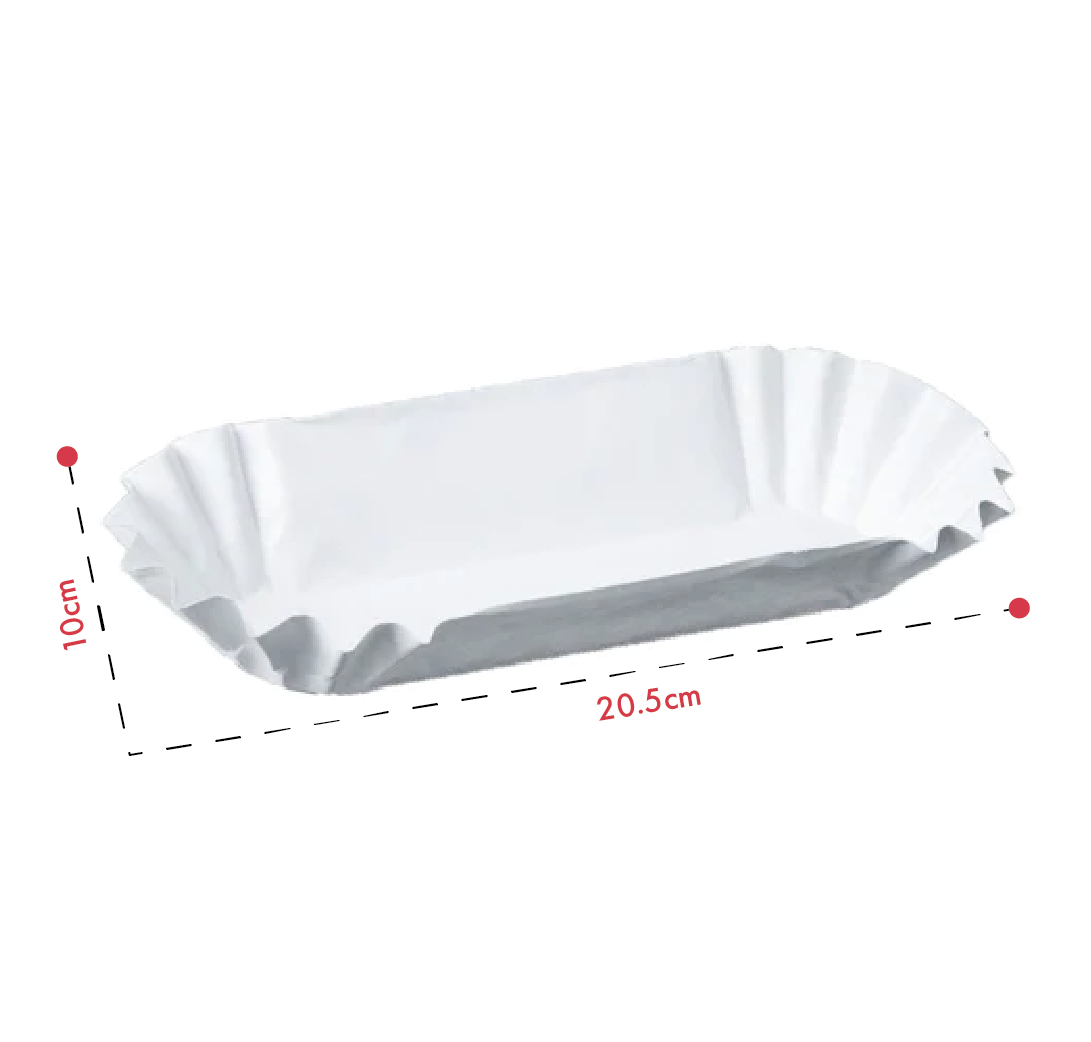 Serving Paper Trays - 500/Pack