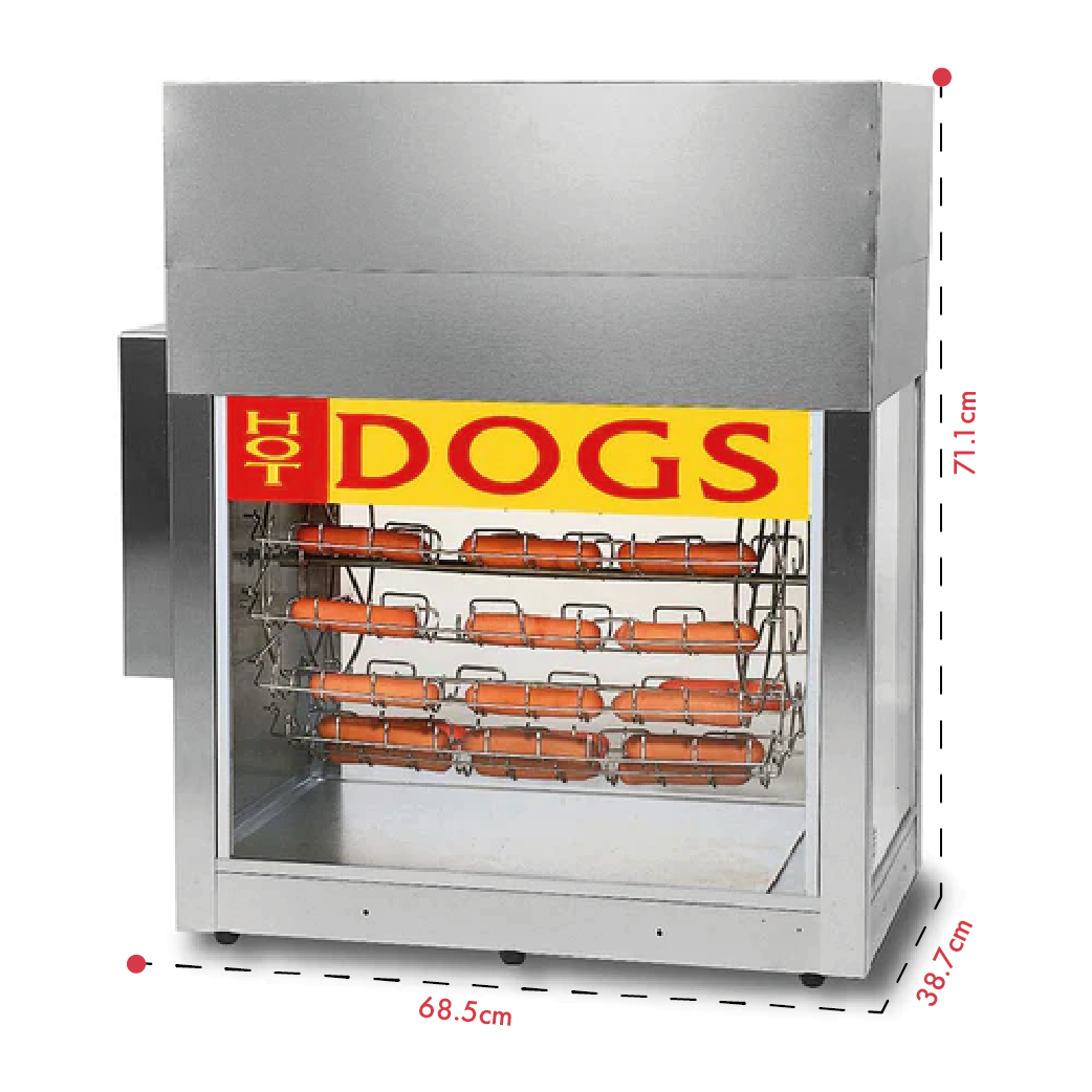Super Dogeroo Hot Dog Rotisserie #8103