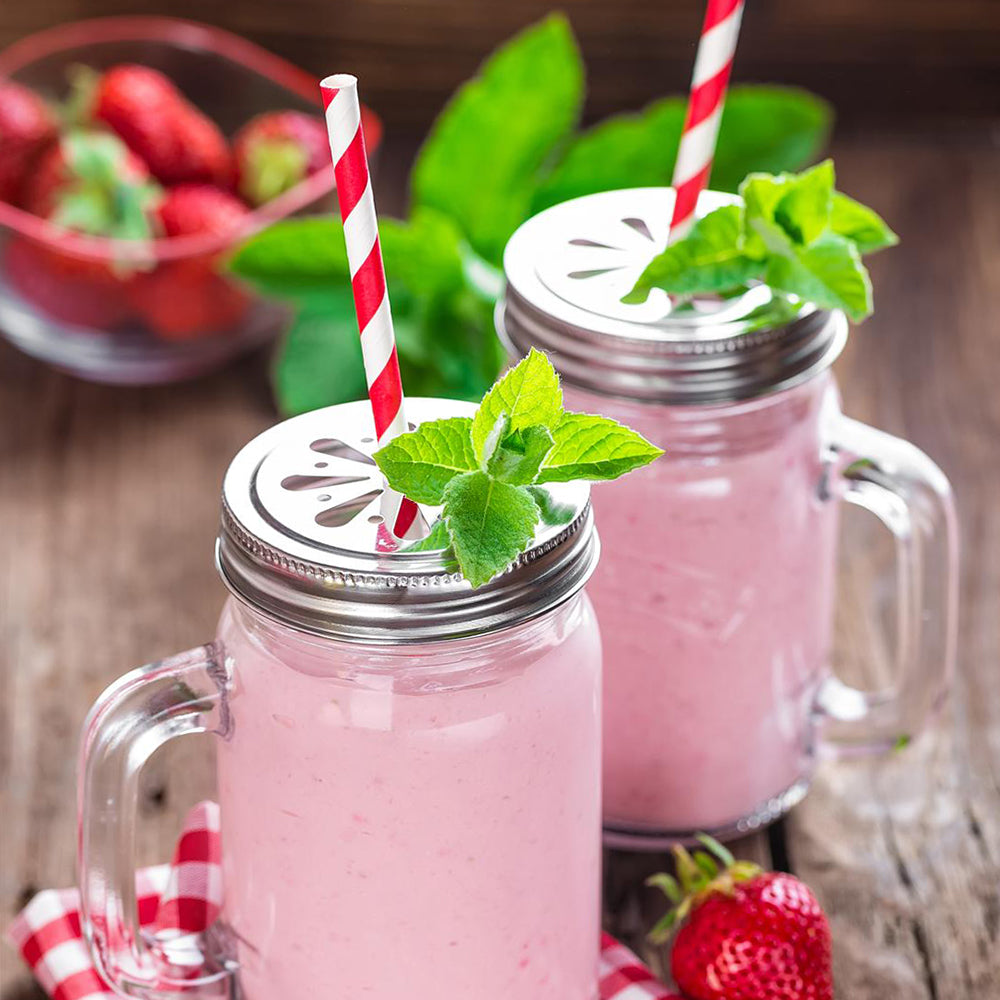 Paper Slush & Smoothie Straws 6mm