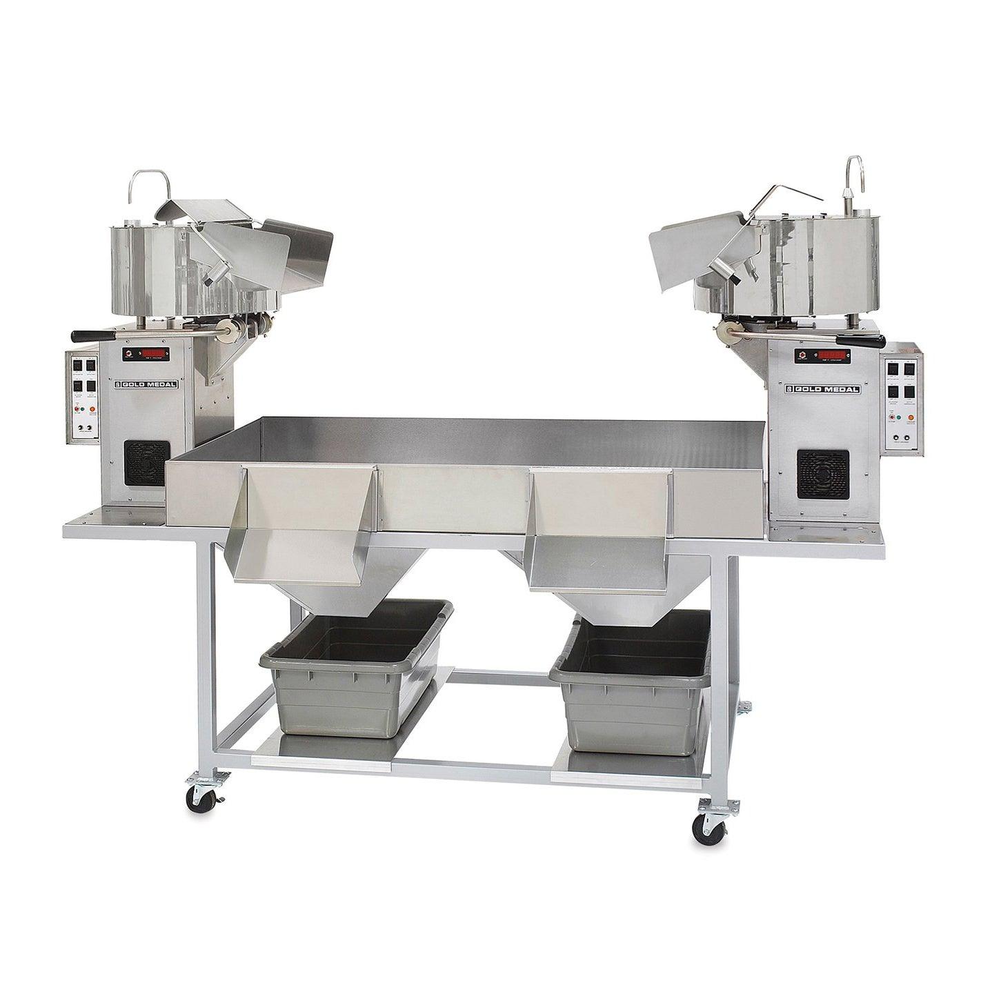 Twin Kettle Butterfly Popcorn Table - A1 EQUIPMENT