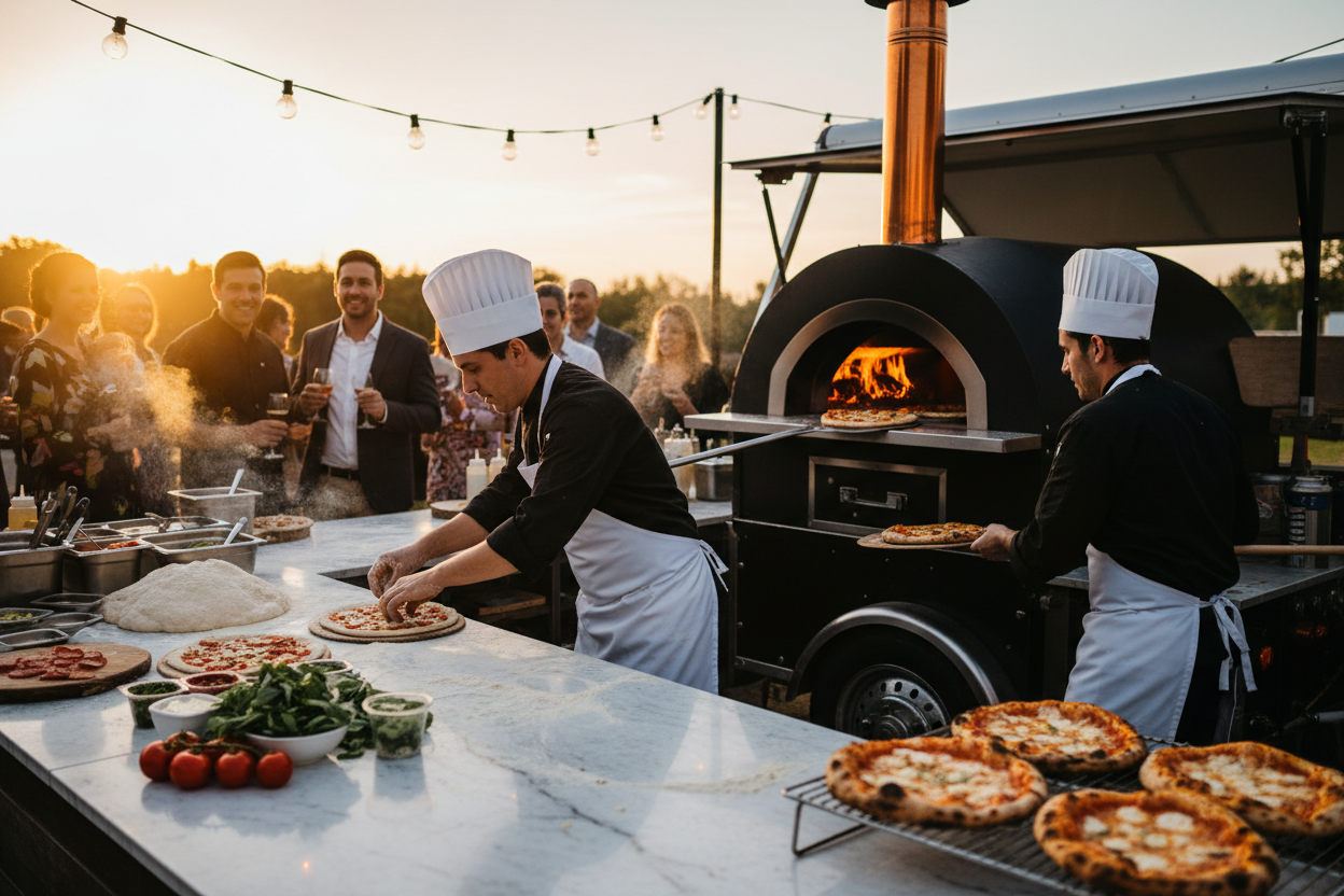 How to Make Fast, Consistent Event Pizza Using Middleton Pizza Mix & Reggia Neapolitan Sauce