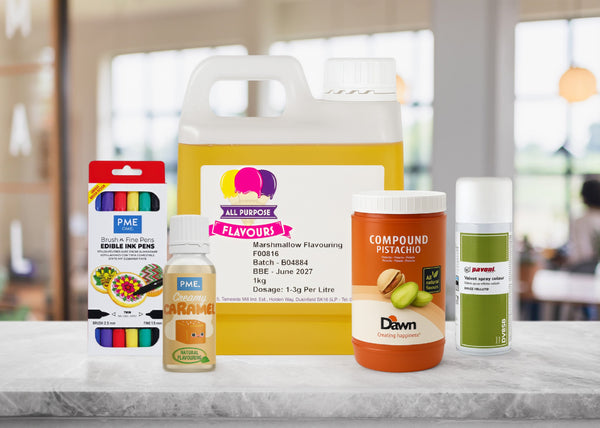 Flavourings, Pastes & Colouring