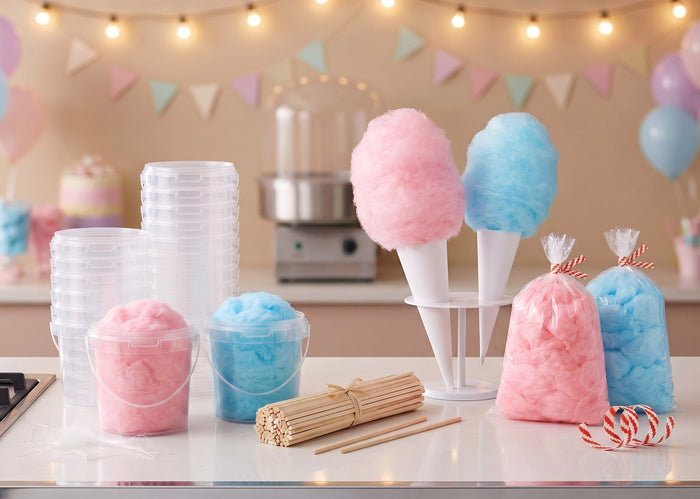 Disposable Candy Floss Supplies