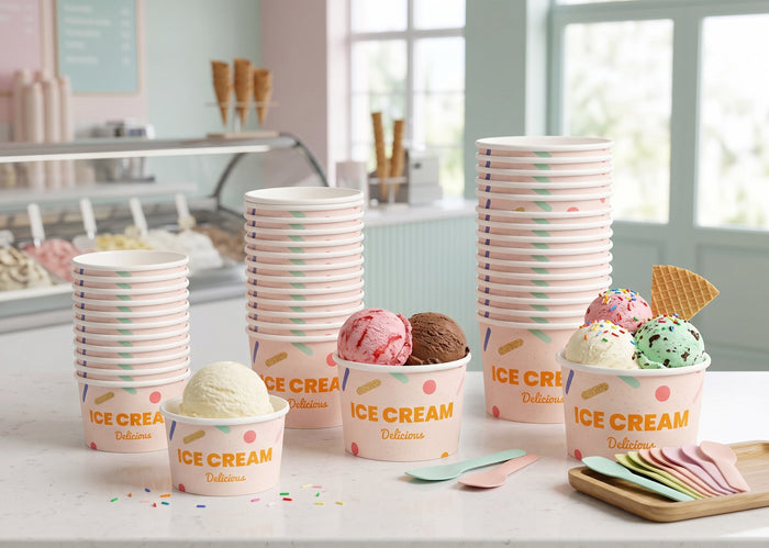Disposable Ice Cream Supplies