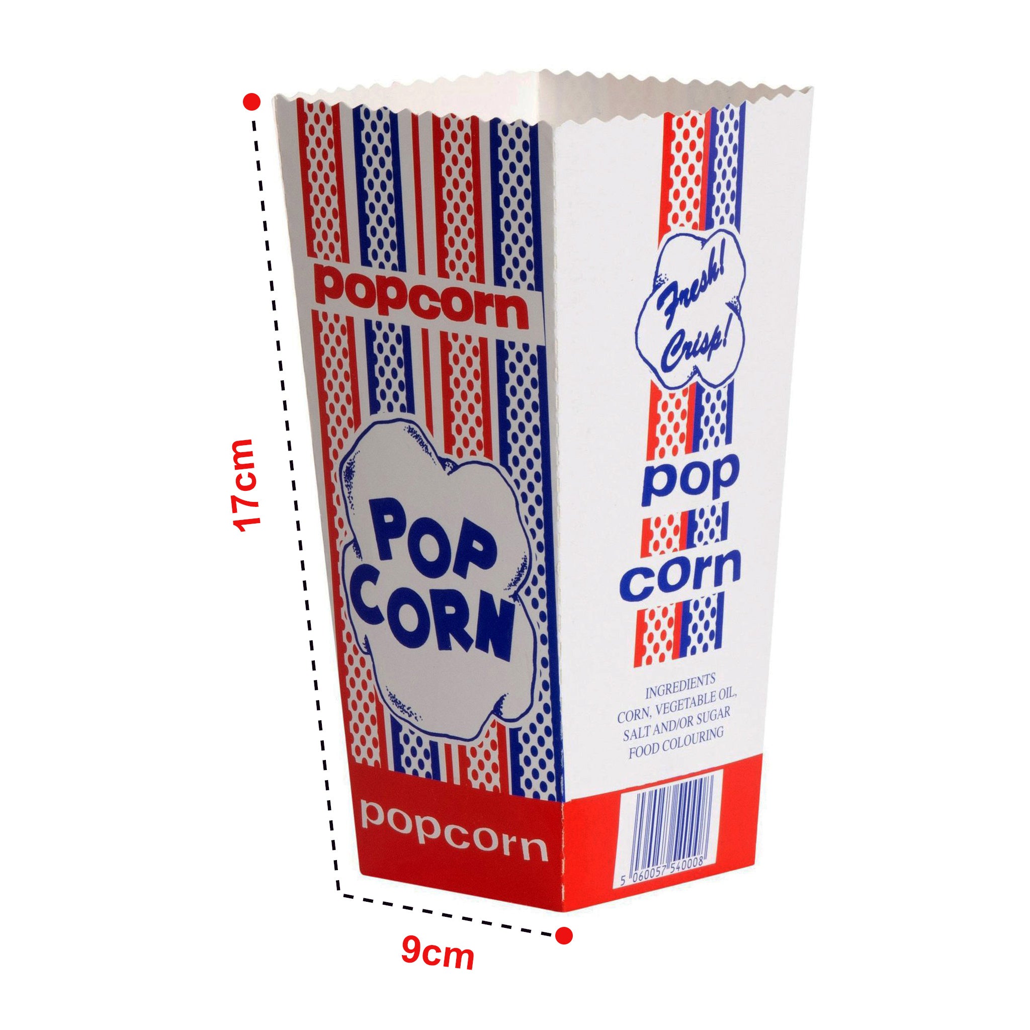 DEXLO 1oz Popcorn Scoop Boxes - Pack of 500
