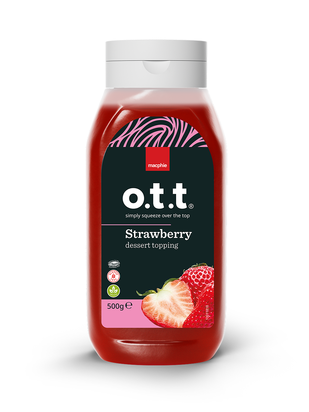 Macphie O.T.T Dessert Topping Sauces 500g