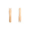 HERALD Birchwood Disposable Wooden Chip Fork 3.5 Inch - Pack Of 1000