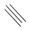 Herald Black Jumbo Paper Straws 200mm x 6mm - Pack Of 250