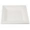 HERALD Bagasse Square Plate 254mm 10 Inch White - Pack Of 50