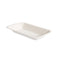 HERALD Bagasse Chip Tray 7 x 4 Inch White - Pack Of 125