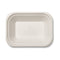 HERALD Bagasse Deep Chip Tray 7 x 5 Inch White - Pack Of 125