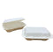 HERALD Bagasse Lunch Box 232 x 155 x 78mm Deep - Pack Of 50