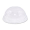 Herald Clear Dome Ice Cream Tub Lids 150ml RPET - Pack Of 1000