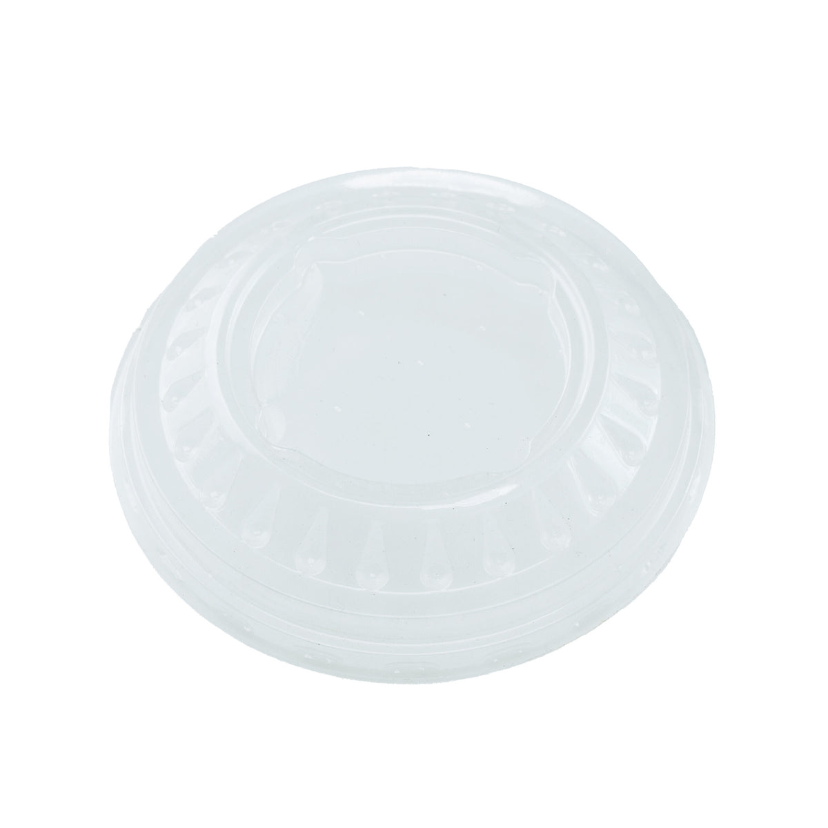 Clear plastic container lid.