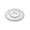 HERALD Clear Flat Lid 78mm for RPET Smoothie Cups - Pack Of 1000