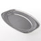 HERALD Foil Embossed Oval Platter 356mm 14 Inch - Pack Of 10